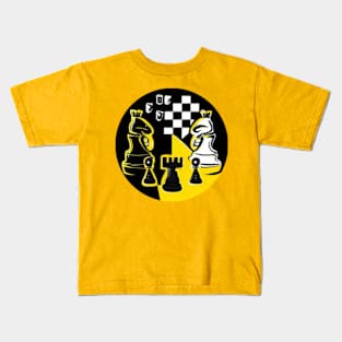 Crazy Chess Showdown Kids T-Shirt